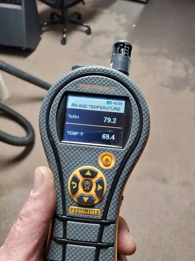 Moisture meter humidity assessment for Fire & Smoke Damage Restoration in Huntley